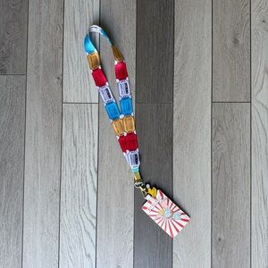 Disney Dumbo themed lanyard and ID badge holder set